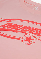 Converse Girls Graphic T-Shirt In Pink
