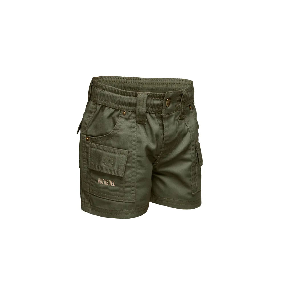 Boerboel Boys Dkw Shorts In Olive