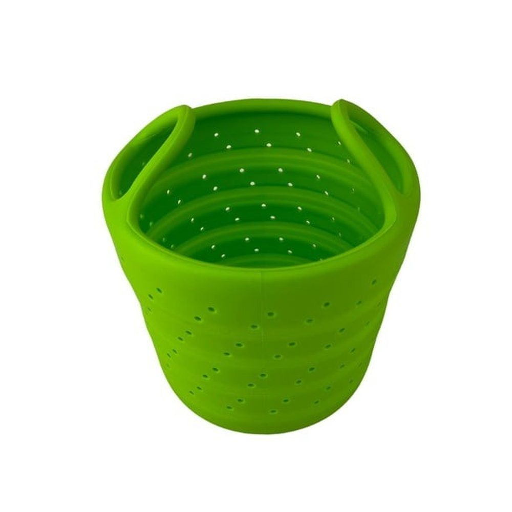 Joie Silicone Grand Collapsible Steamer In Green