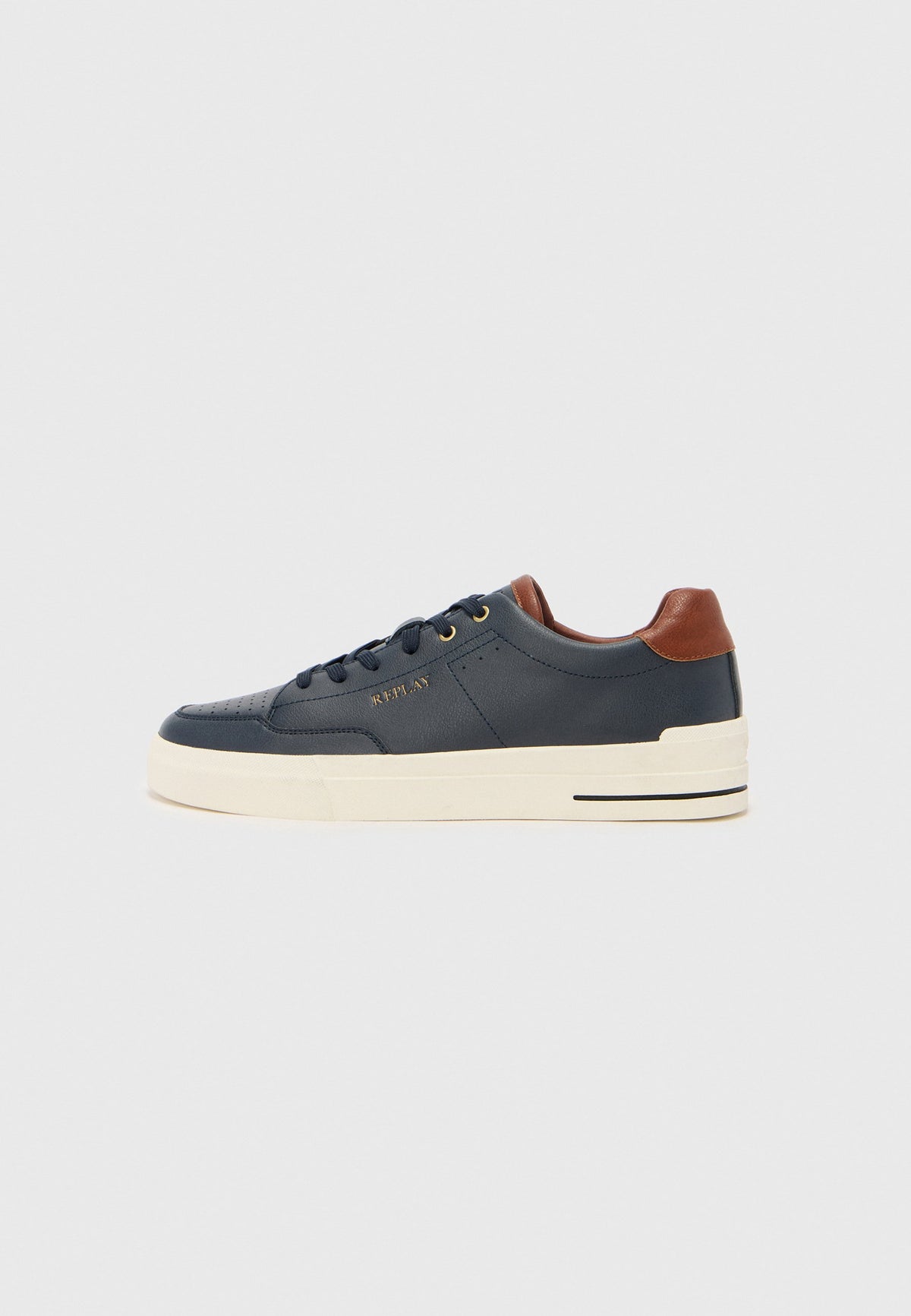 Replay Mens Evan Sport Sneaker In Navy