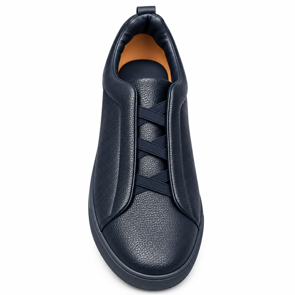 Le Manne Mens Bhp-12 Shoes In Navy