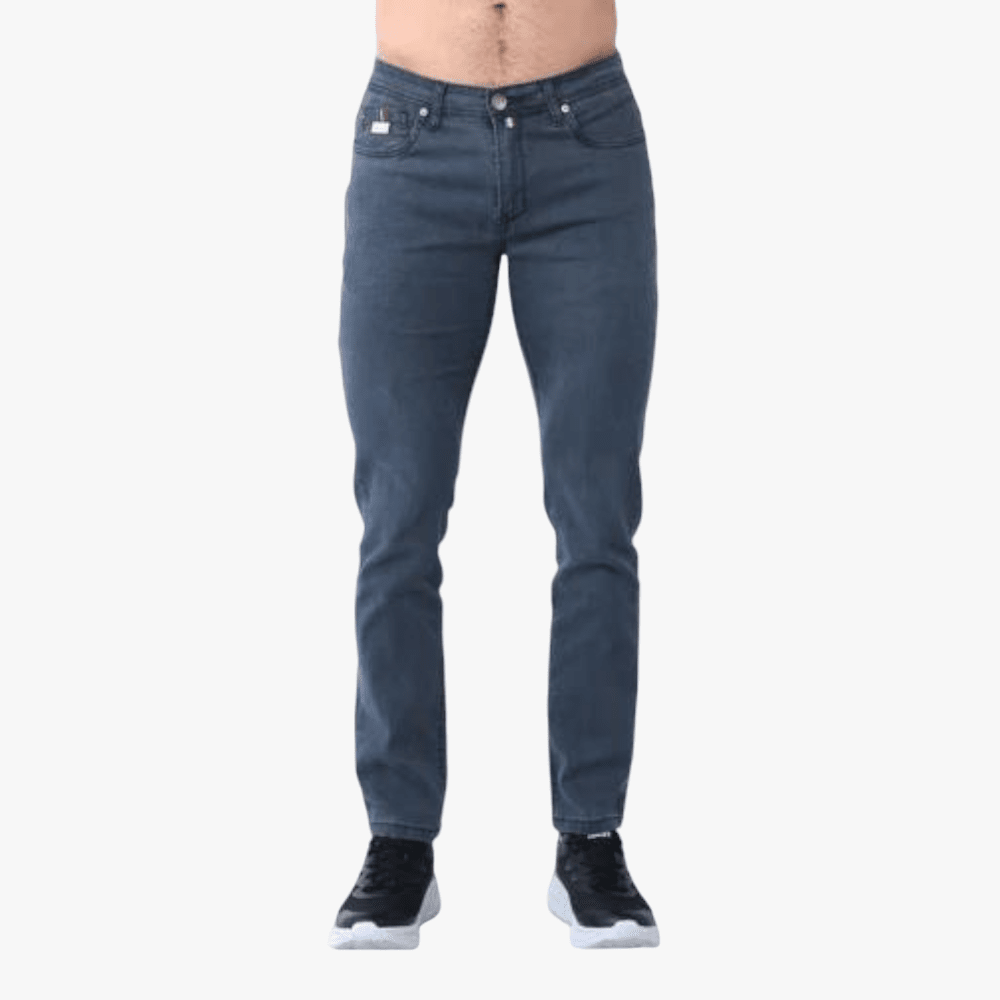 Soviet Mens Pires Straight Leg Jeans In Slate