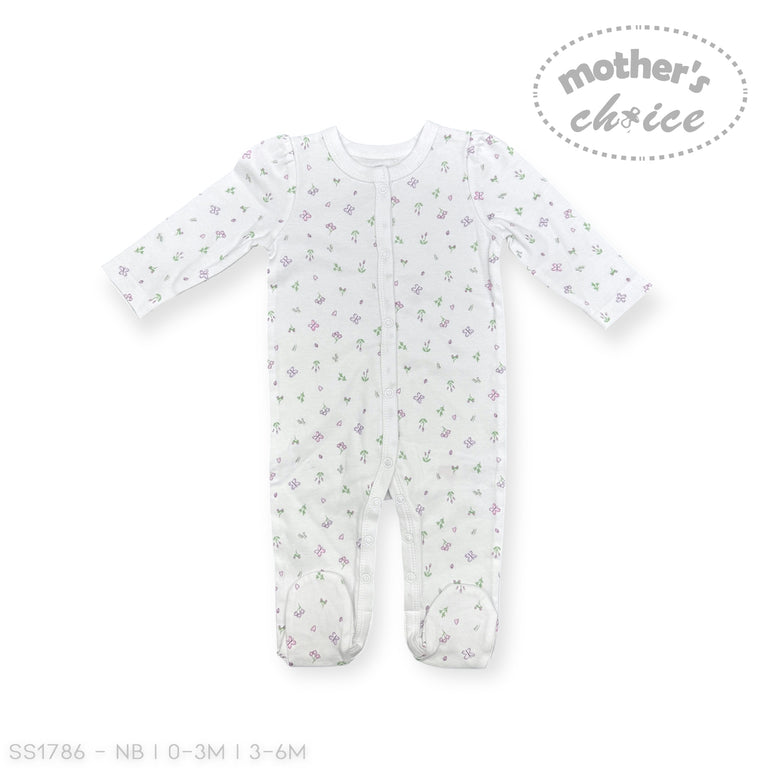 Mother's Choice 5Pc Starter Packs Butterfly/Flowers In White/Pink