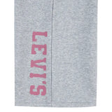 Levis Girls Wide Leg Fleece Pants In Grey