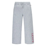 Levis Girls Wide Leg Fleece Pants In Grey