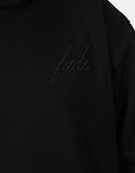 Fade Atelier Hooded Sweatshirt In Black