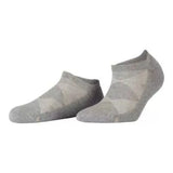 Falke Mens Silver Cushion Anklet Socks In Grey