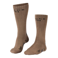 Falke Mens Ranger Crew Socks In Fawn