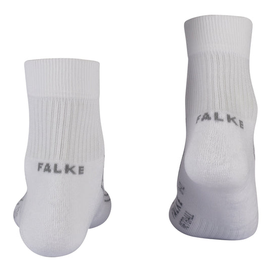 Falke Womens Netball Socks In White/Grey