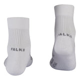Falke Womens Netball Socks In White/Grey