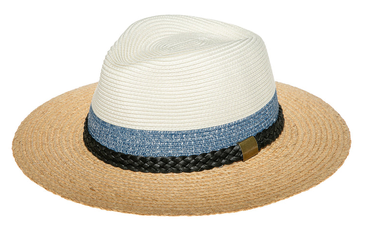 Urban Supply Unisex Tamboti Hat Raffia Tau Collection In Multi