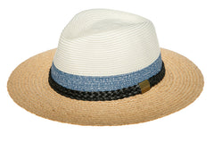 Urban Supply Unisex Tamboti Hat Raffia Tau Collection In Multi