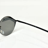 Bvlgari Silver Mirror  Sunglasses For Men In Black