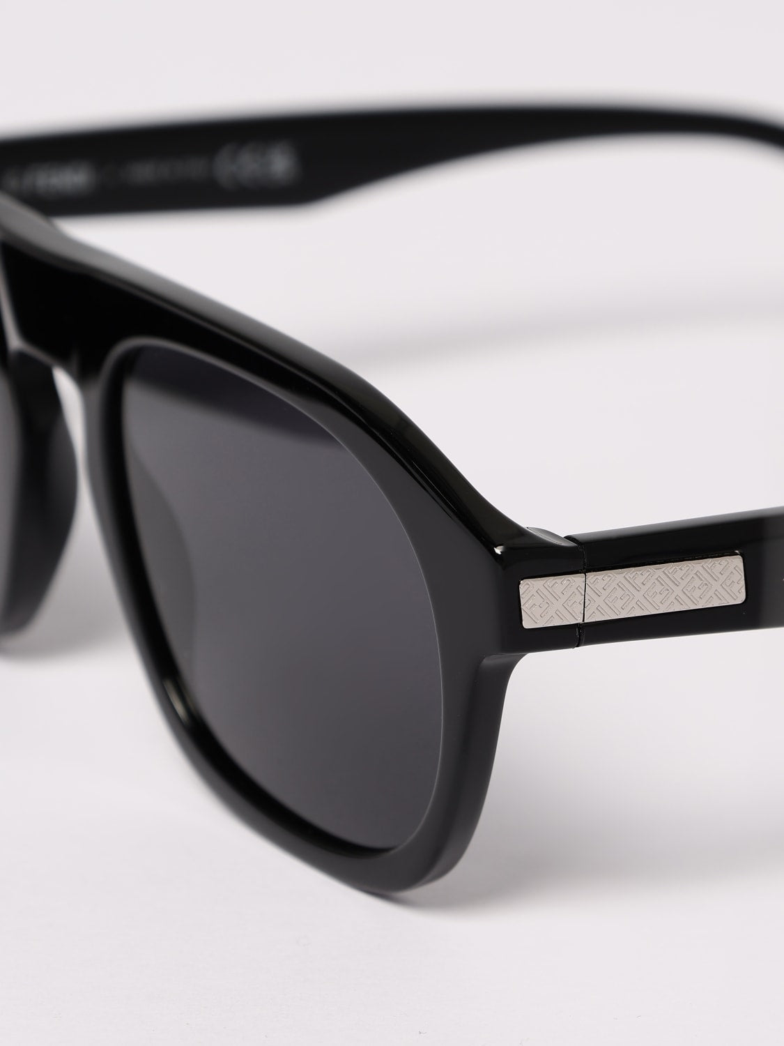 Fendi Black Acetate Fe40143I 5201A Sunglasses
