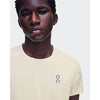 On Mens Performance Short Sleeves T-Shirt In Hare/Brume