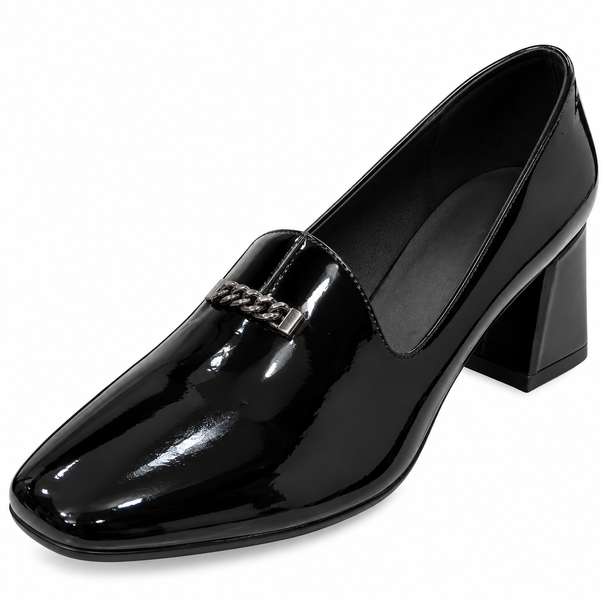 Ora F20 Ladies Block Heels In Black