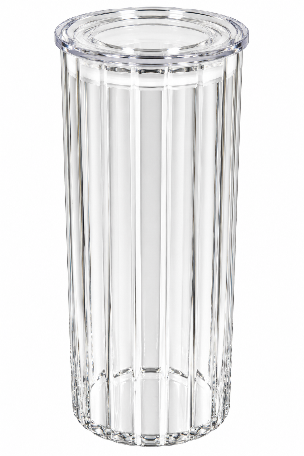 Aqua Canister Glass Acacia Lid 1.7L
