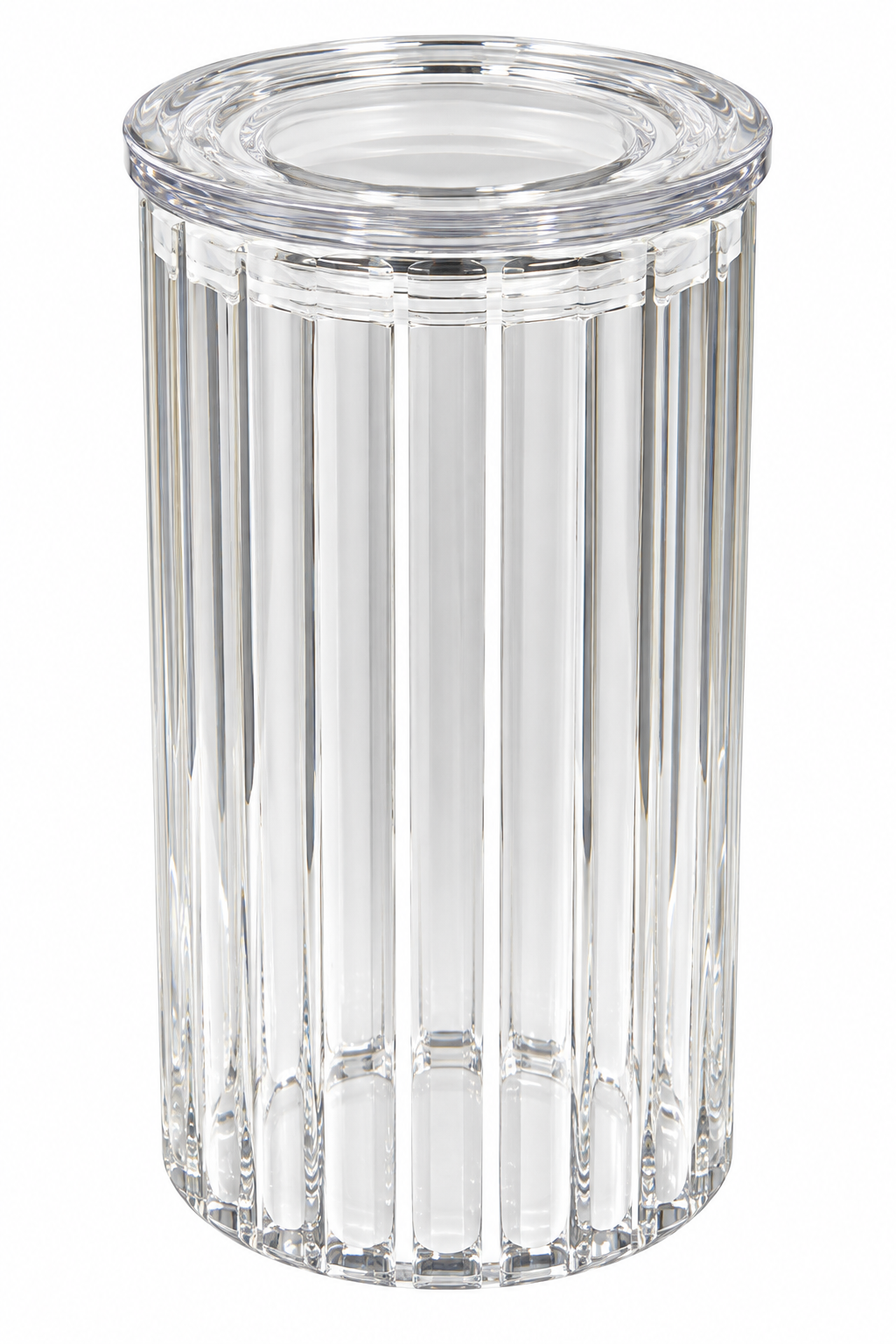 Aqua Canister Glass Acacia Lid 950Ml