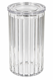 Aqua Canister Glass Acacia Lid 950Ml