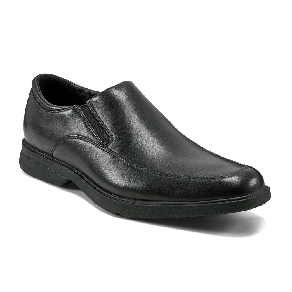 Rockport Mens Aderner Black Leather Shoes
