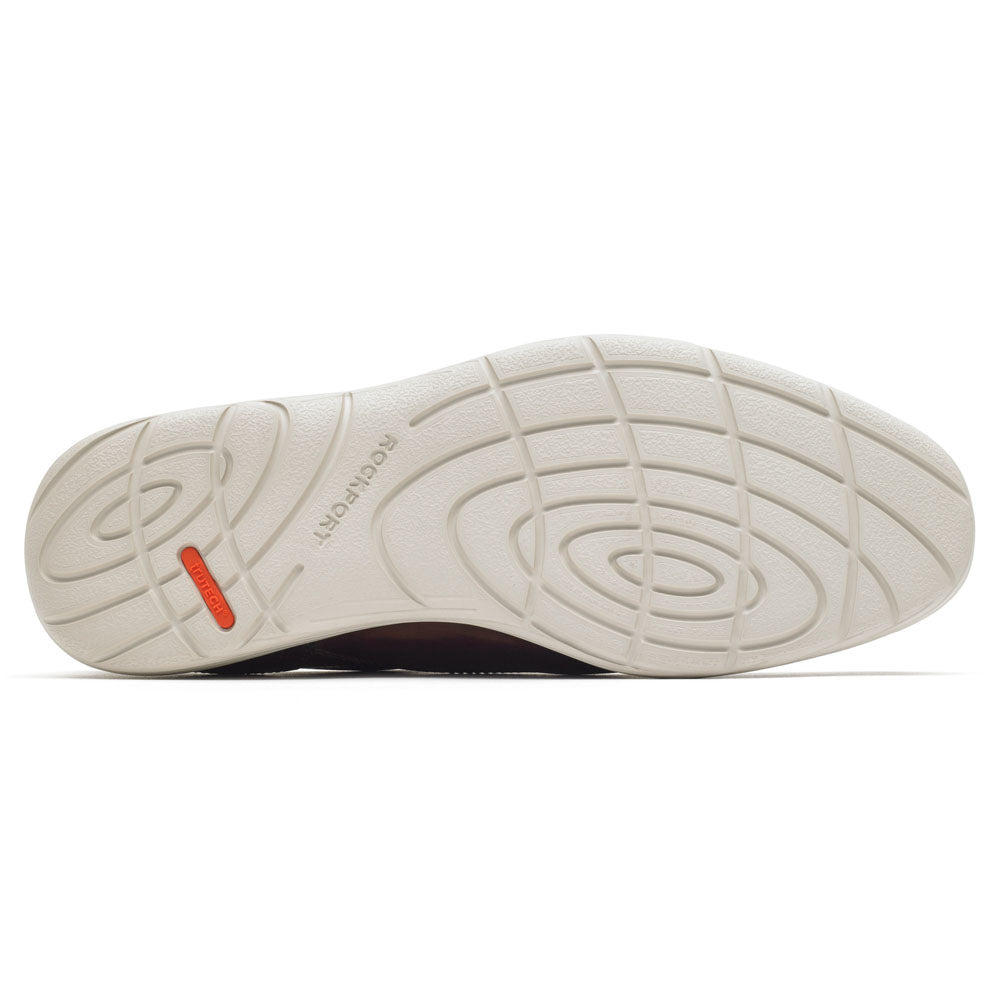 Rockport Mens Garrett Plain Cognac Toe Shoes