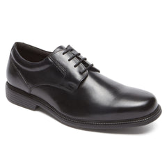 Rockport Mens Charles Road Black Plaintoe Shoes