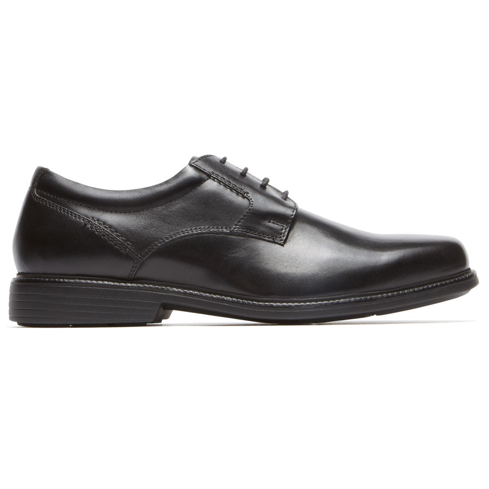 Rockport Mens Charles Road Black Plaintoe Shoes