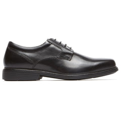 Rockport Mens Charles Road Black Plaintoe Shoes