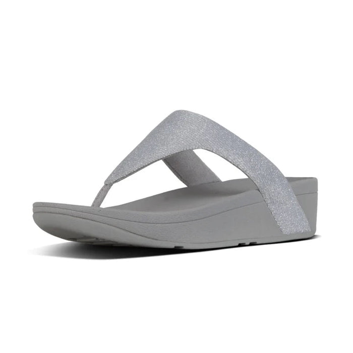 Fitflop Ladies Lottie Glitz Sandals In Silver