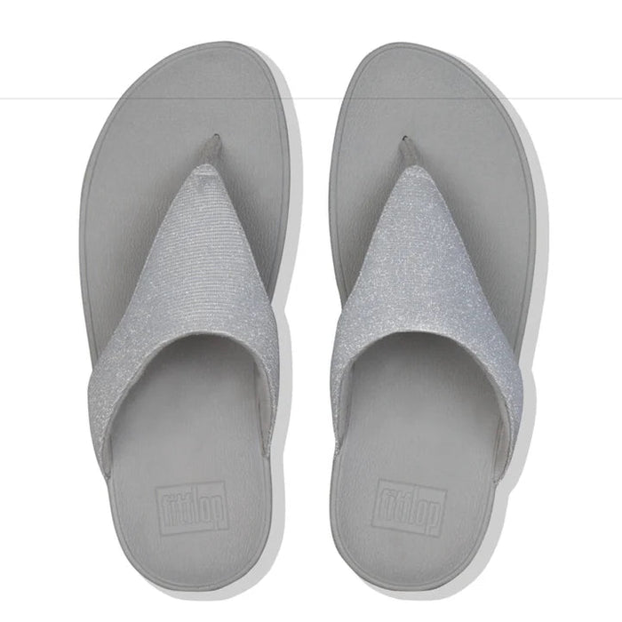 Fitflop Ladies Lottie Glitz Sandals In Silver
