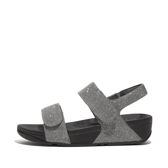 Fitflop Ladies Shimmerlux Shoes in Pewter