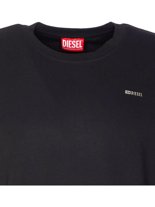 Diesel Mens Regular T-Shirt In Black