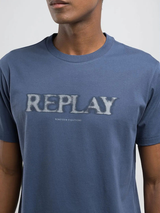 Replay Mens T-Shirts in Blue