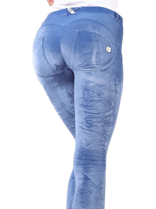 Freddy Womens Wrup Super Skinny Pants In Blue