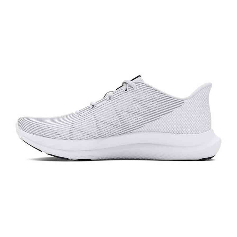 Under Armour Mens Charged Speed Swift  Sneaker In White