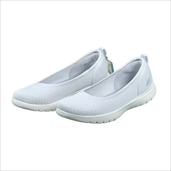 Skechers Womens On-The-Go Flex Shoes In Light Grey