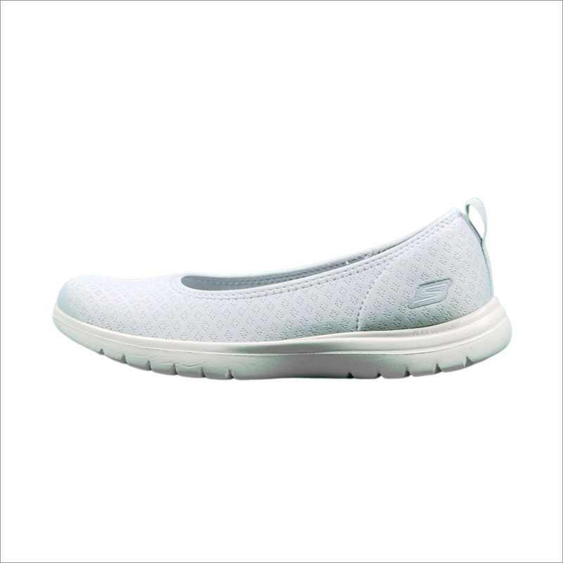 Skechers Womens On-The-Go Flex Shoes In Light Grey