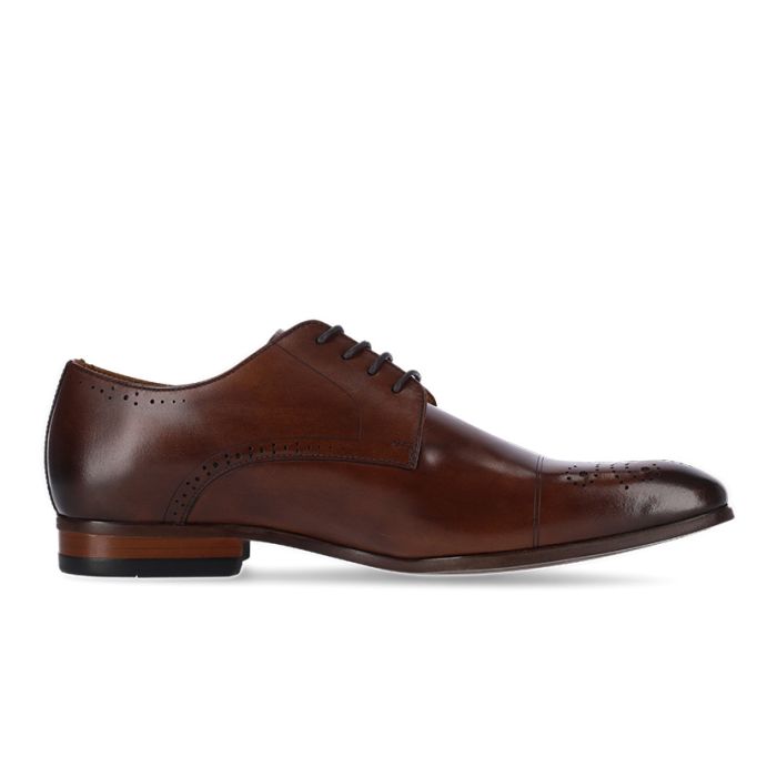 Florsheim Mens Ashton Smooth Teak Shoes