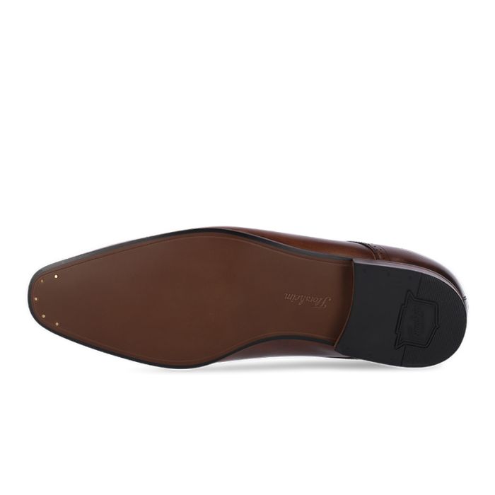 Florsheim Mens Ashton Smooth Teak Shoes