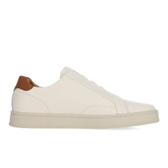 Florsheim Mens Cream Monopoli Lace Up Shoes