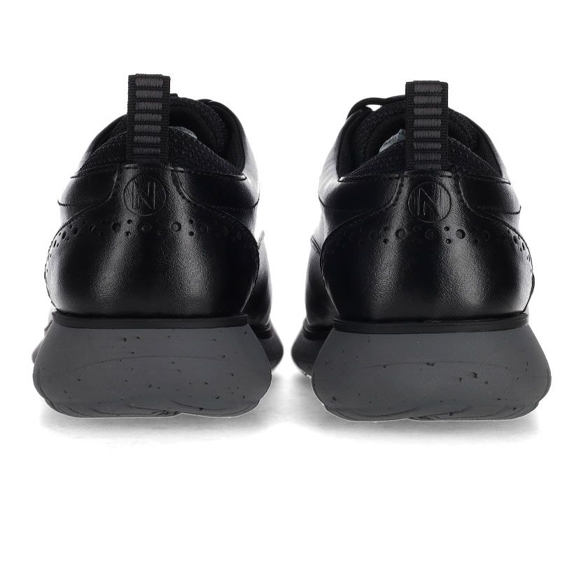 Nun Bush Mens Stance Plain Leather Shoes In Black
