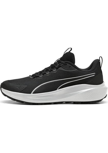 Puma Mens Skyrocket Lite Trail Sneakers In Black/White