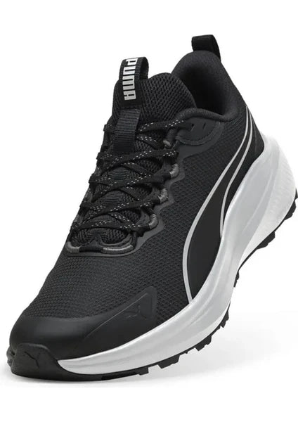 Puma Mens Skyrocket Lite Trail Sneakers In Black/White