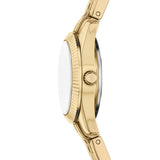 Fossil Womens Scarlette Gold Steel Watch