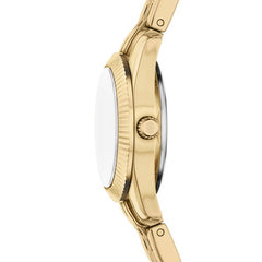 Fossil Womens Scarlette Gold Steel Watch