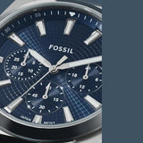 Fossil Everette Navy Dial Watch For Men