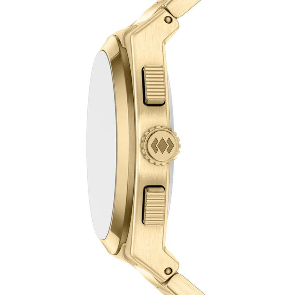 Fossil Everett Chrono Watch In Gold