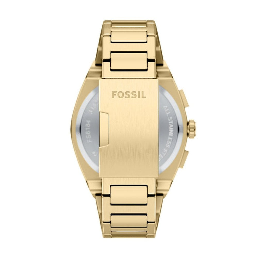 Fossil Everett Chrono Watch In Gold