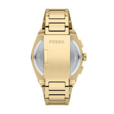 Fossil Everett Chrono Watch In Gold