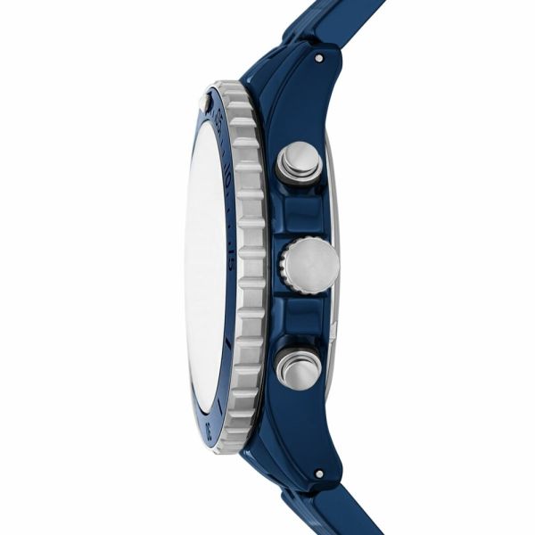 Fossil Sport Blue Ceramic Watch